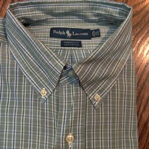 Ralph Lauren yarmouth check long sleev button down
